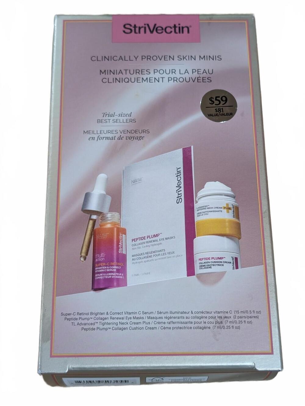 StriVectin Clinically Proven Skin Care Minis 4-Piece Set